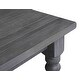 preview thumbnail 30 of 28, Grain Wood Furniture Valerie 63-inch Solid Wood Dining Table