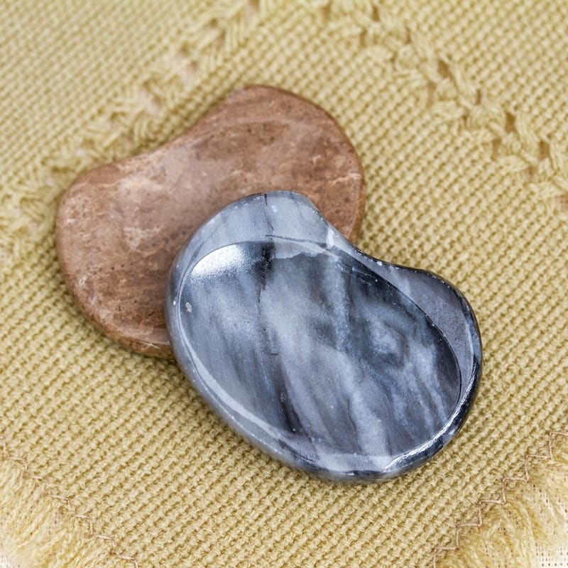 Novica Handmade Growth Amulet Stress-Relieving Stones (Pair)