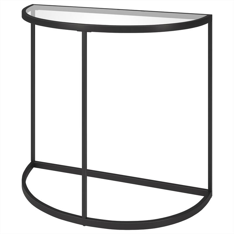 Verlaine 32" Wide Demilune Console Table