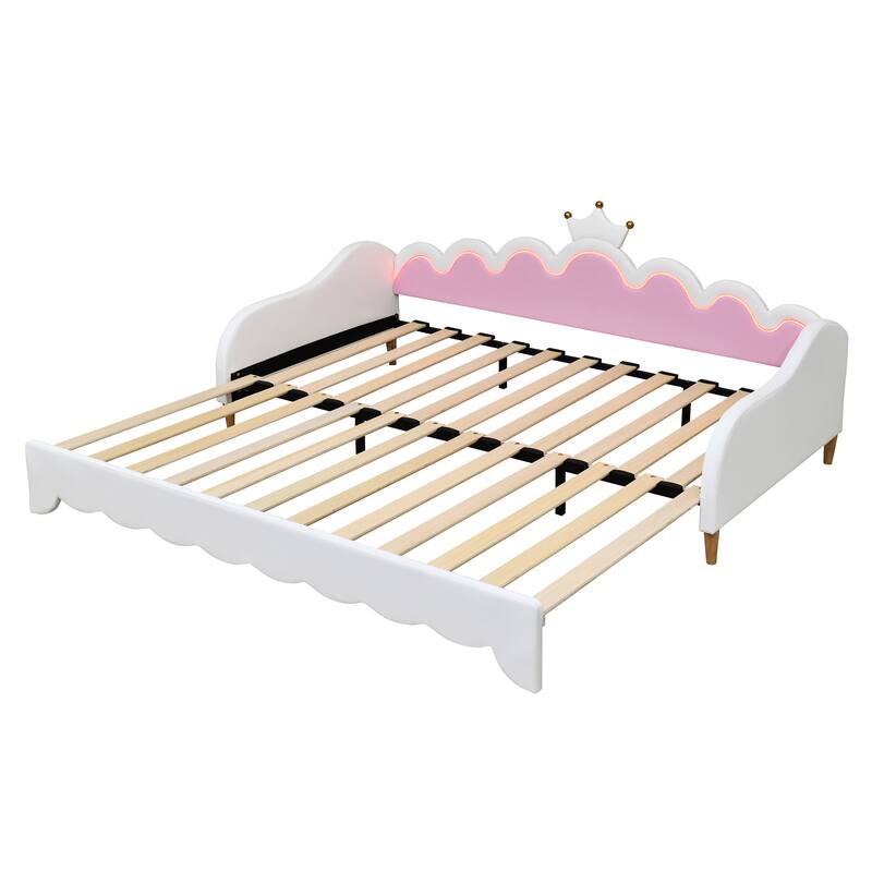Twin Extending Daybed with LED Lights