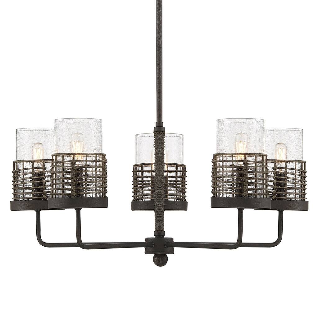 Savoy House Granada 5 Light 25" Wide Chandelier