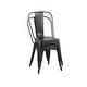 preview thumbnail 70 of 116, Industrial Metal 18 Inch Stackable Dining Chair Set