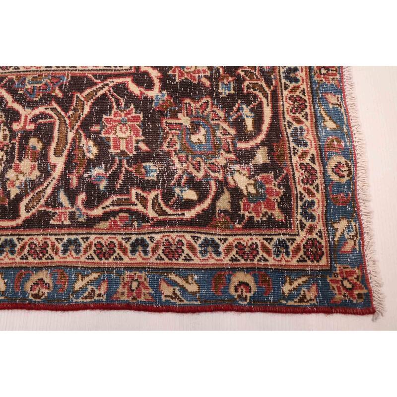 ECARPETGALLERY Hand-knotted Antalya Vintage Red Wool Rug - 7'9 x 11'3