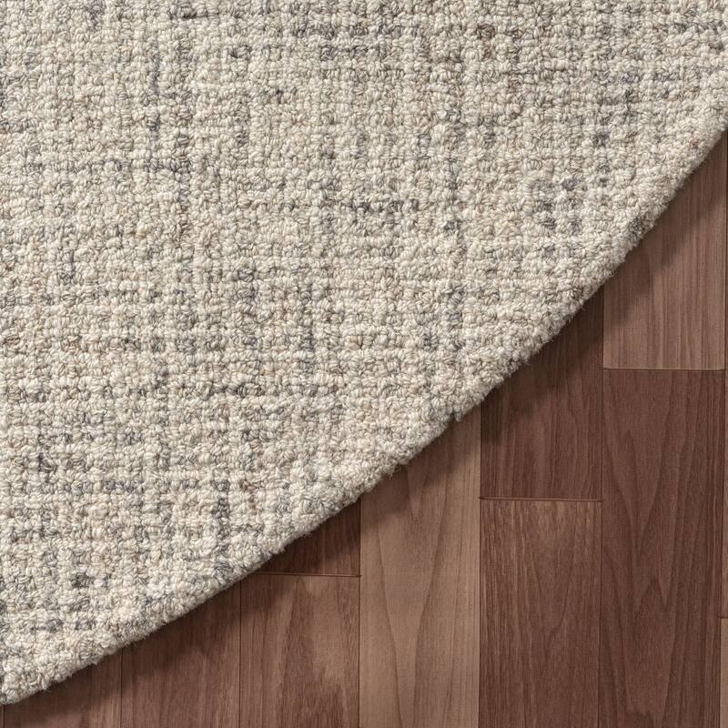 Noah Contemporary Geometric Wool Indoor Area Rug by Sevita