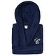 preview thumbnail 11 of 102, Sweet Kids 100% Polyester SUPER PLUSH Double Brushed Hooded Bathrobe with White Script Monogram C - Large