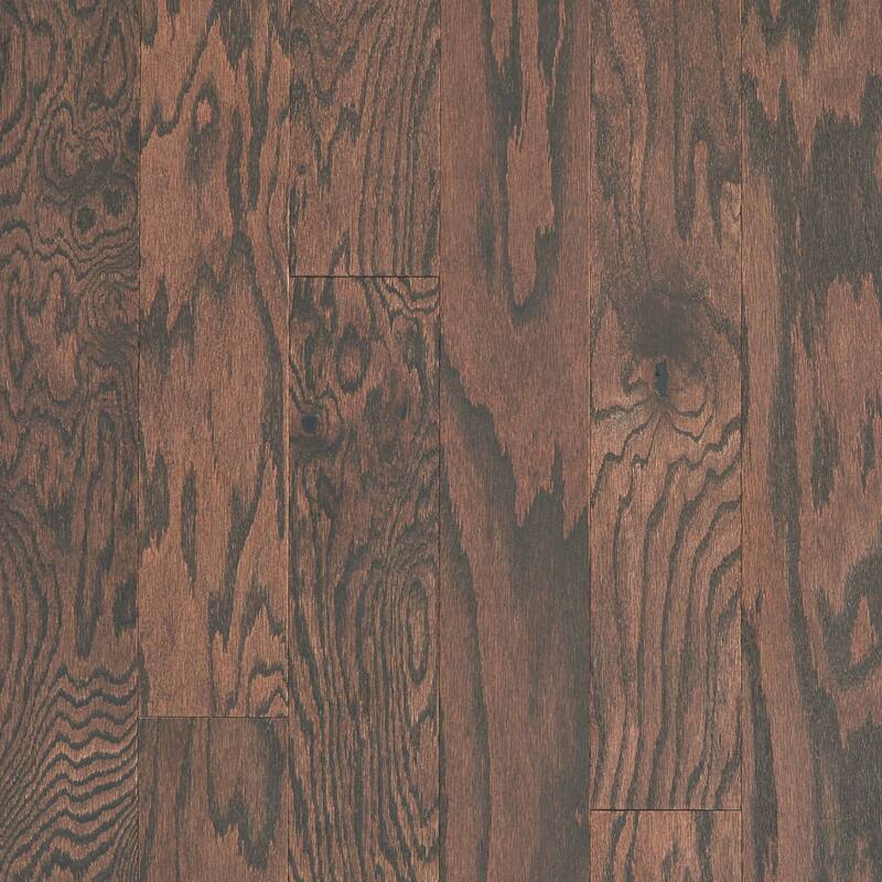 Shaw Timeless Oak 5" Wide Smooth Engineered Hardwood Flooring with - Hazelnut