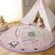 preview thumbnail 5 of 54, SAFAVIEH Carousel Kids Brandusa Animal Rug