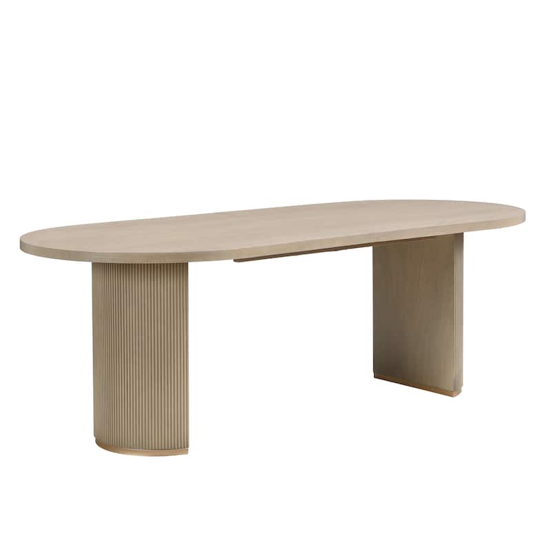 Christopher Knight Home - Eleanor Modern Style Oval Wood Dining Table