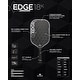 preview thumbnail 3 of 4, Diadem Edge 18 K Speed Pro Pickleball Paddle, Silver