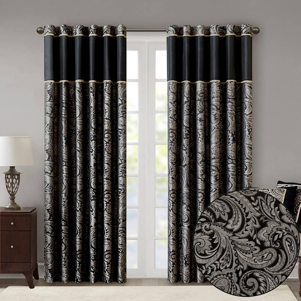 Jacquard Curtain Panel