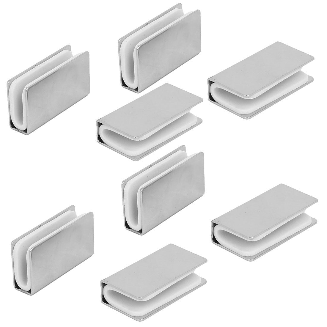 Adjustable 59mm Thickness Glass Shelf Clip Clamp Holder Support