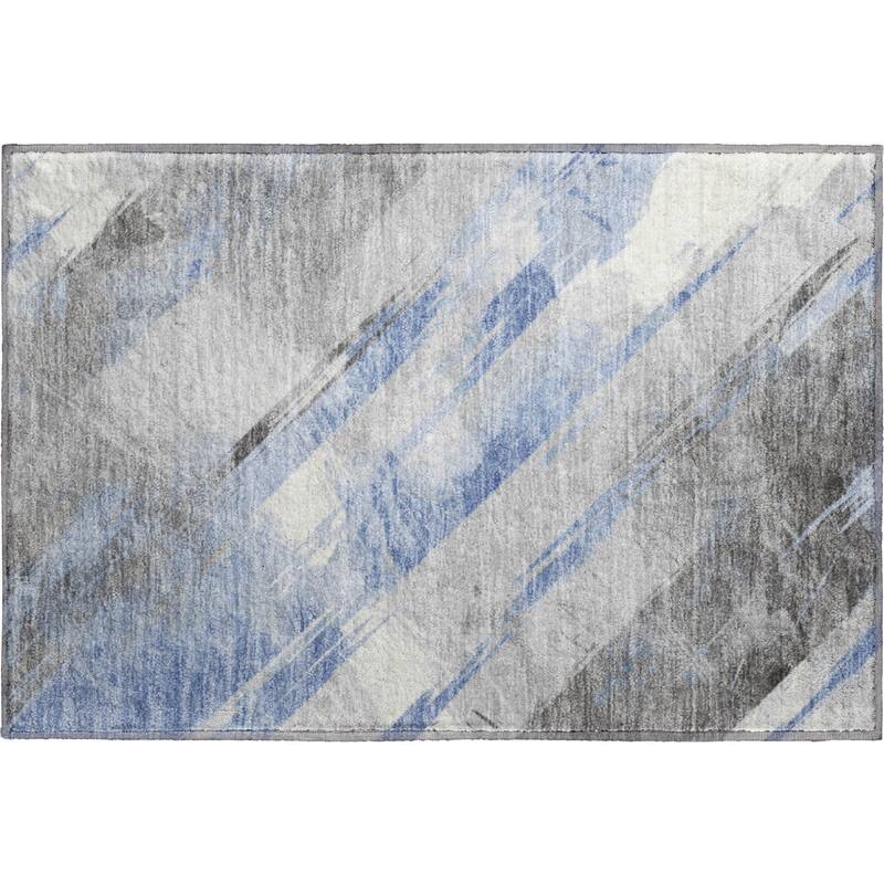 Premium Washable Super Soft Abstract Stripe Mayfield Rug