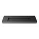 Pyramid Solid Surface Wall-Mounted Bathroom Sink