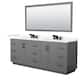 Option Dark Gray, Black Trim, Giotto Quartz Top