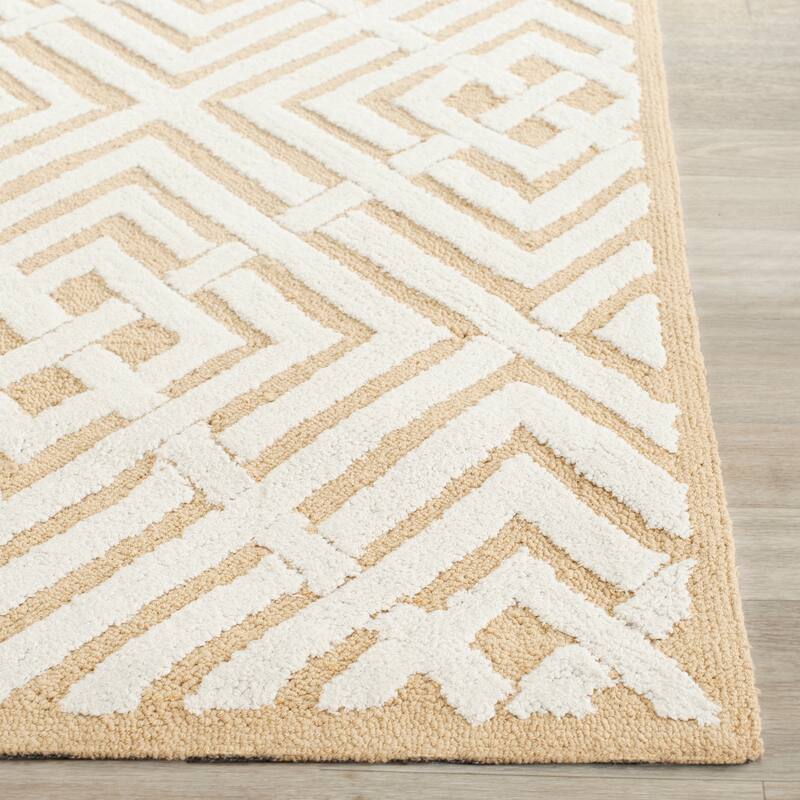 SAFAVIEH Handmade Newport Jamya Modern Cotton Rug