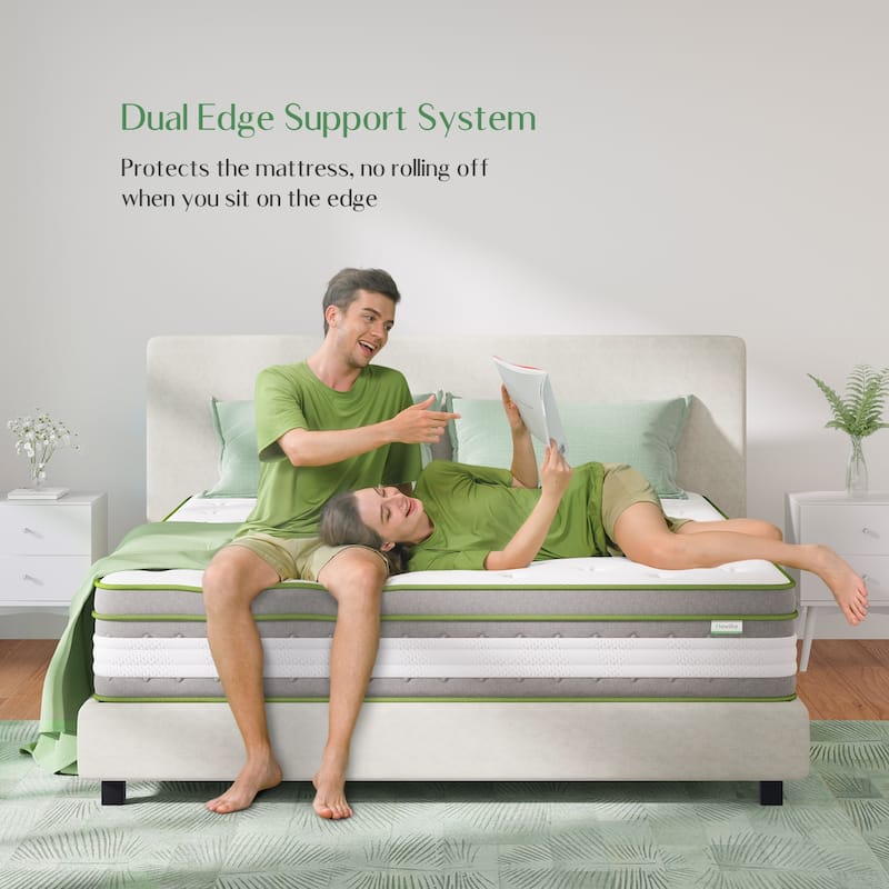 Novilla 12-inch Medium Gel Memory Foam Hybrid Mattress