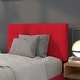 preview thumbnail 27 of 36, Quilted Tufted Upholstered Headboard Red - Twin