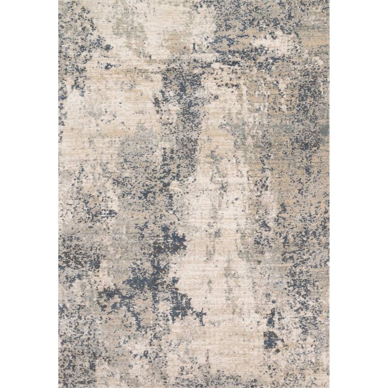 Alexander Home Josefina Distressed Abstract Contemporary Rug