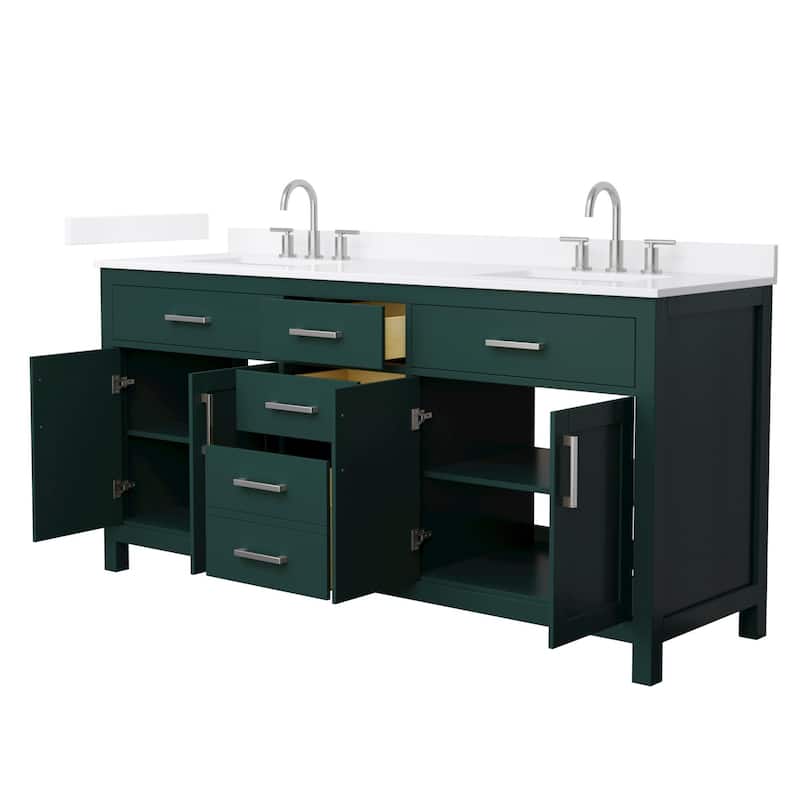 Wyndham Collection WCG2424-72D-QTZ-US3MXX Beckett 72" Free Standing