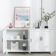 preview thumbnail 8 of 32, Kitchen Sideboard Coffee Bar Cabinet Accent Storage Cabinet