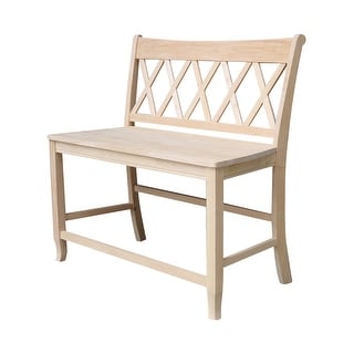 Double X-Back Bench - 24