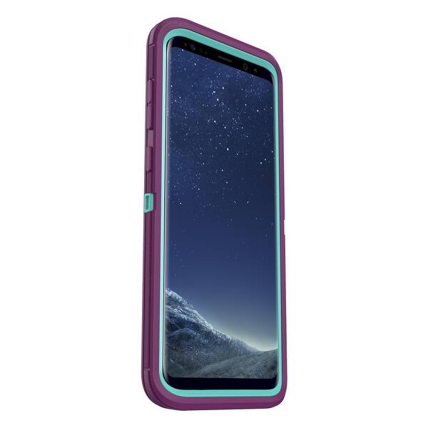 Shop Otterbox Defender Series Case With Screen Protector For Samsung Galaxy S8 Plus Non Retail Packaging Aqua Mint Plum Haze Overstock 27543590