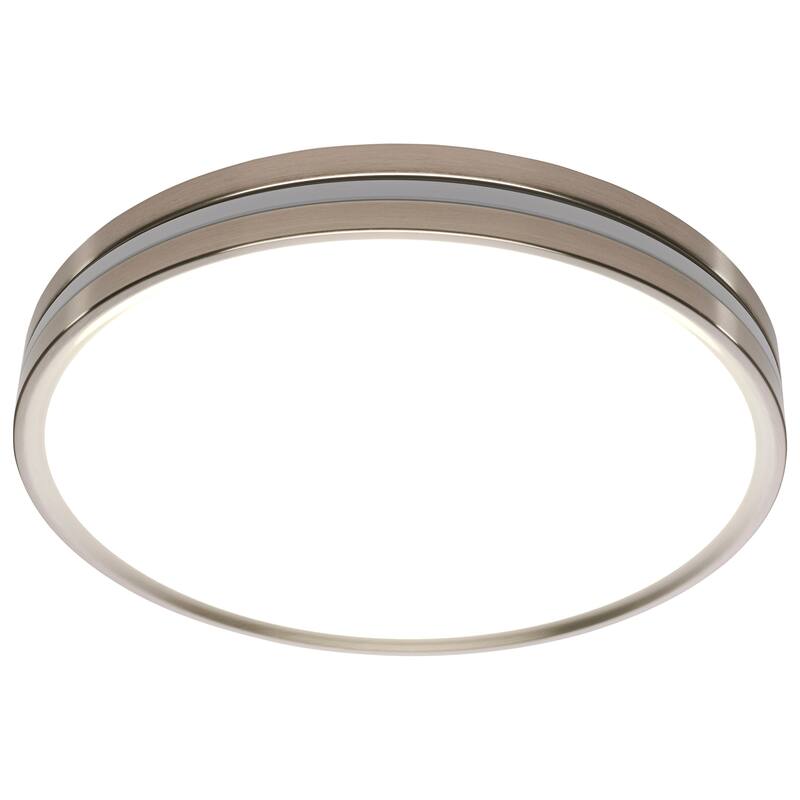 15 Inch Surface Mount with Night Light 5 CCT Selectable Brushed Nickel Finish - Brushed Nickel