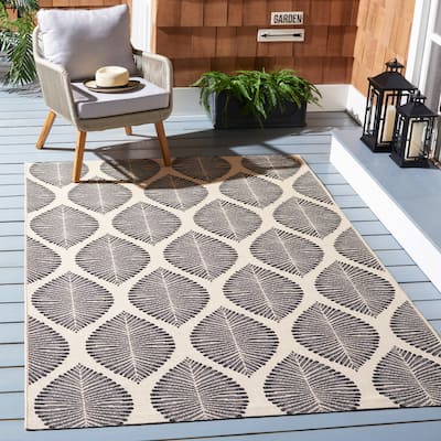 SAFAVIEH Courtyard Jeri Indoor/ Outdoor Waterproof Patio Backyard Rug