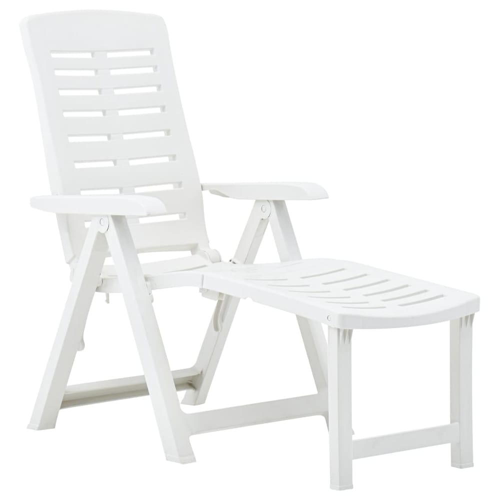 white plastic sun loungers sale