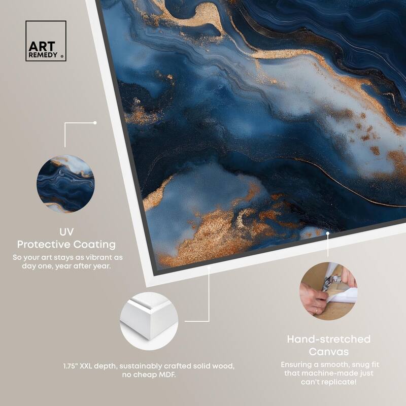 Deep Sea Geode IV Canvas by Art Remedy