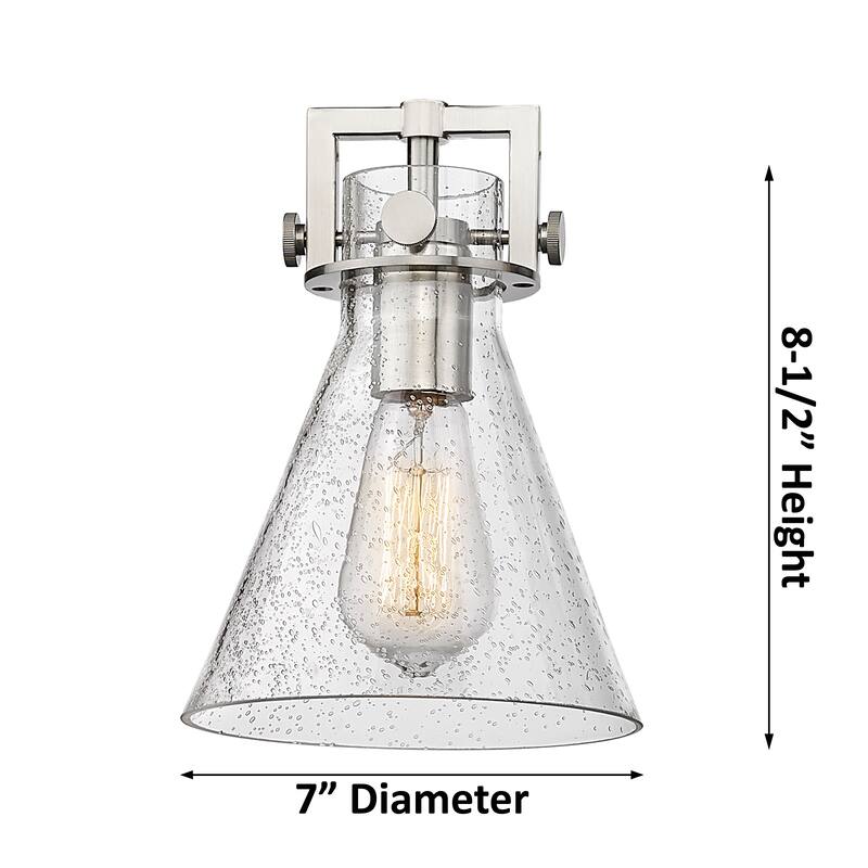 Innovations Lighting Downtown Urban - Newton Cone - 6 Light 26" Stem Hung Chandelier