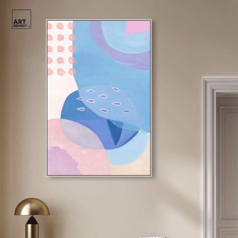 Doll Memories - Pretty Blue II Canvas by Art Remedy