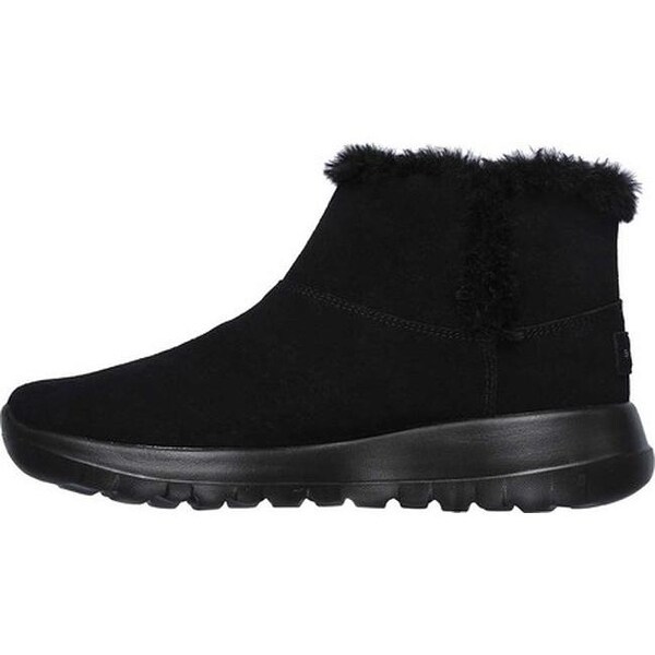 skechers on the go joy lace up boots