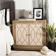 preview thumbnail 2 of 8, SAFAVIEH Yuna 2-Door Oak Storage Chest