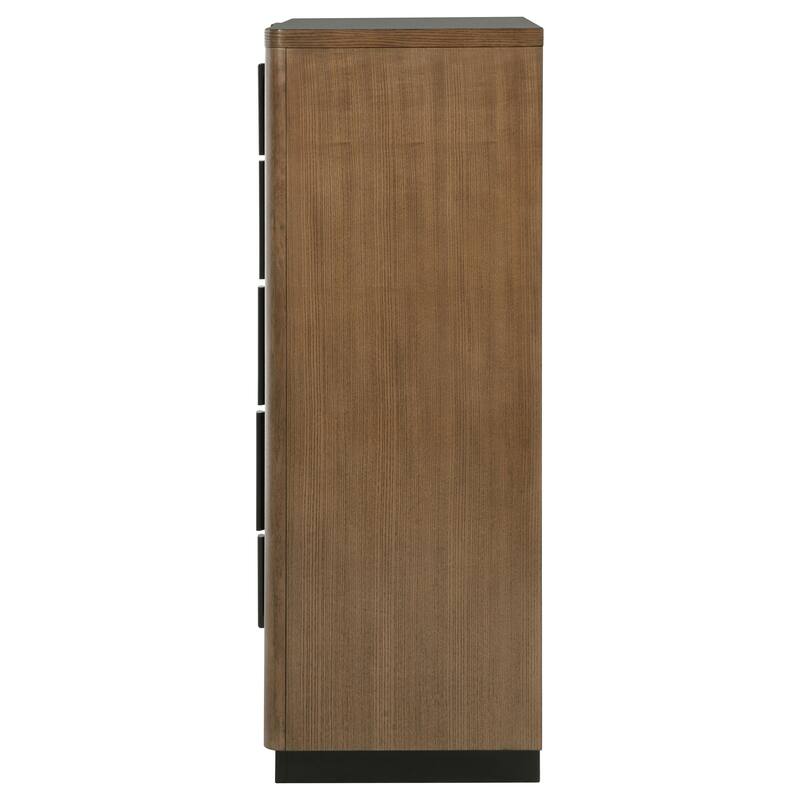 Moraga Ash Brown 5-drawer Chest of Drawers