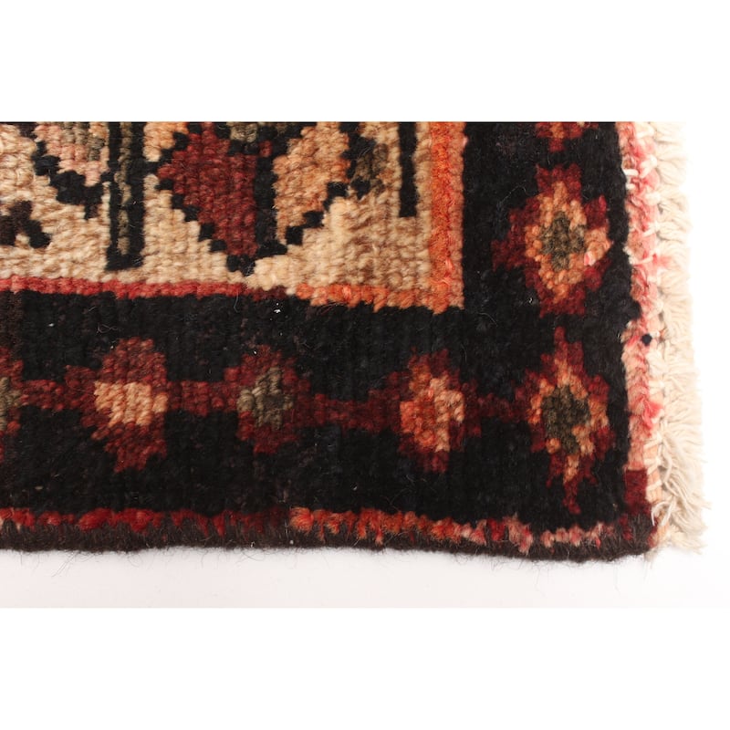 ECARPETGALLERY Hand-knotted Andelz Brown Wool Rug - 4'3 x 7'7