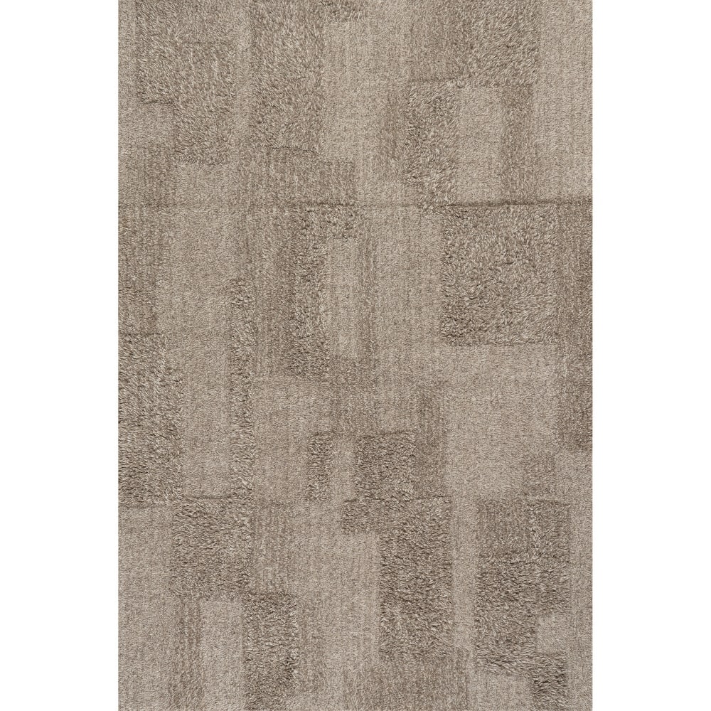 Nuloom Flaviana Modern Solid Wool Area Rug