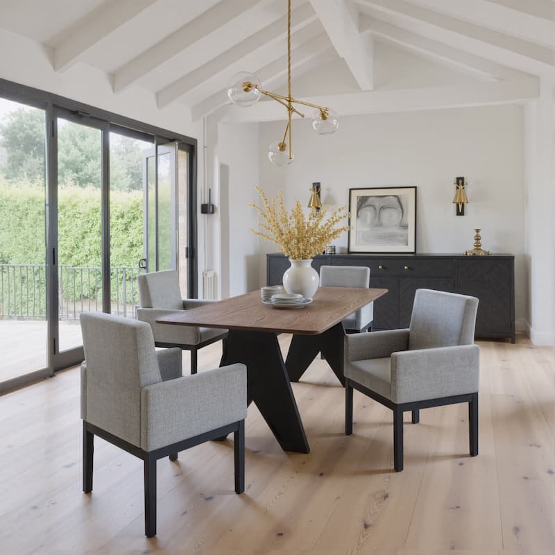 Lisse Rectangular Dining Table Espresso