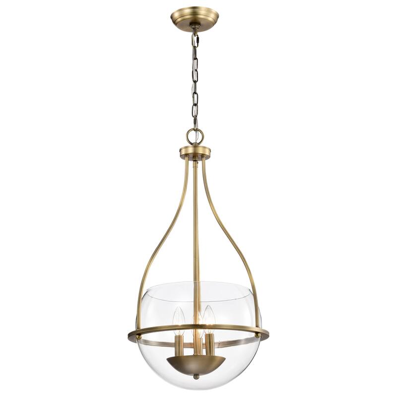 Nuvo Lighting 60/7818 Amado 3 Light 14" Wide Pendant with Shade
