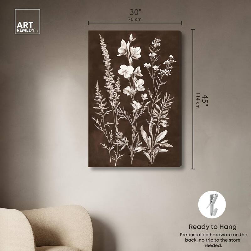 Timeworn Tendrils II Canvas by Art Remedy, Gallery Wrapped