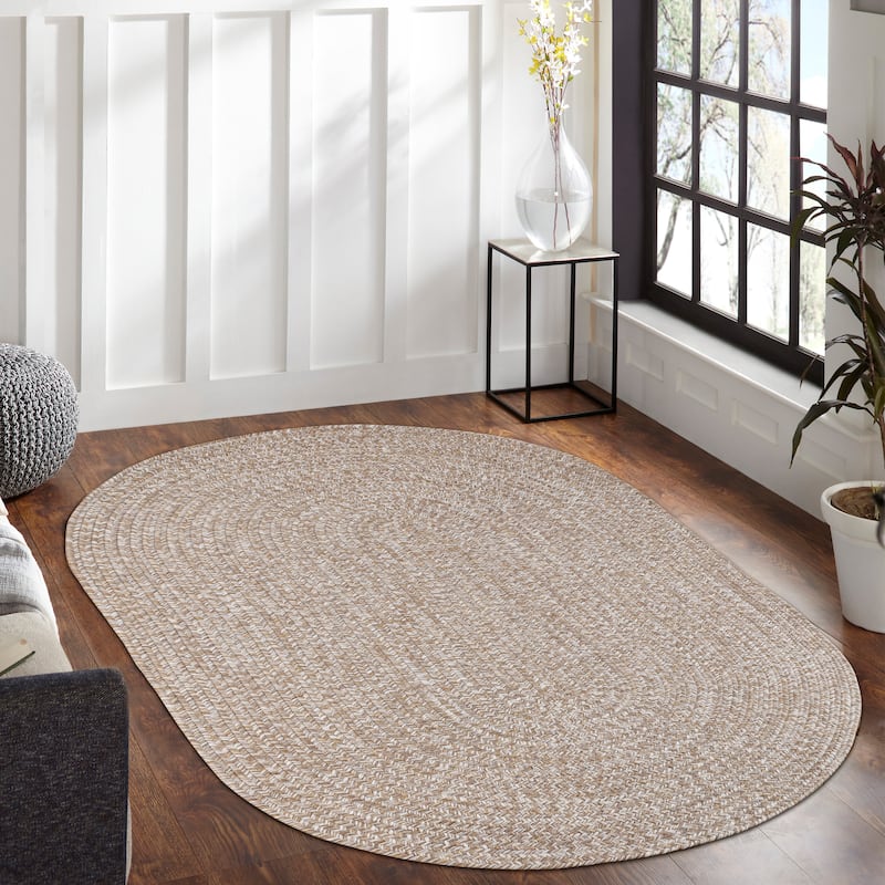 Superior Braided Reversible Indoor/Outdoor Area Rug