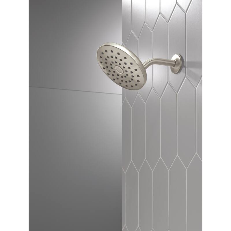Delta 52101-25 PivotPro 2.5 GPM Single Function Raincan Shower Head - Lumicoat Stainless