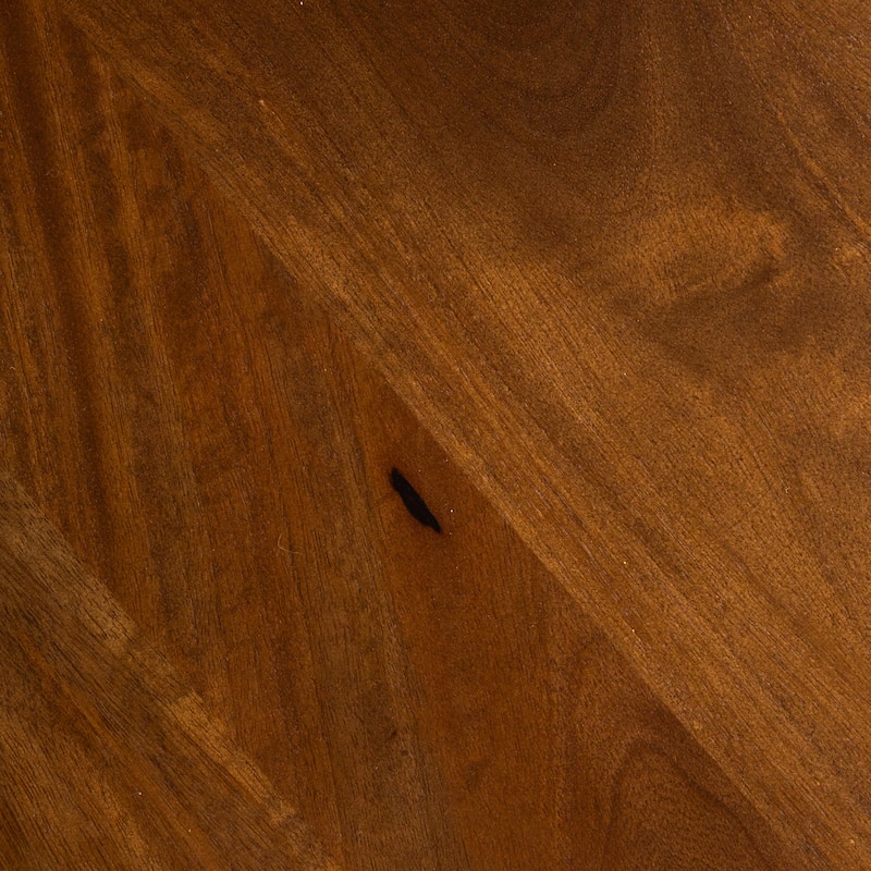 Mango Wood Dining Table with Arched Base