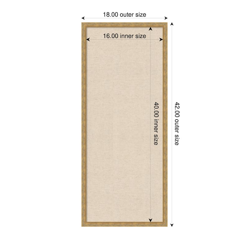 Kate and Laurel Pinboard Neutral Linen