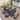 Clihome Outdoor Patio 7 Piece Teslin Swivel Chair with Extending Table Set