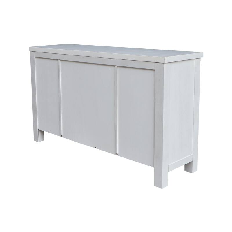 Solid Wood Barn Door Server