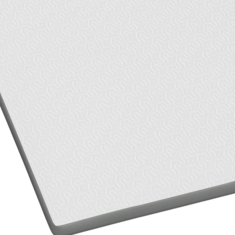 2" White Gel Memory Foam California King Mattress Topper