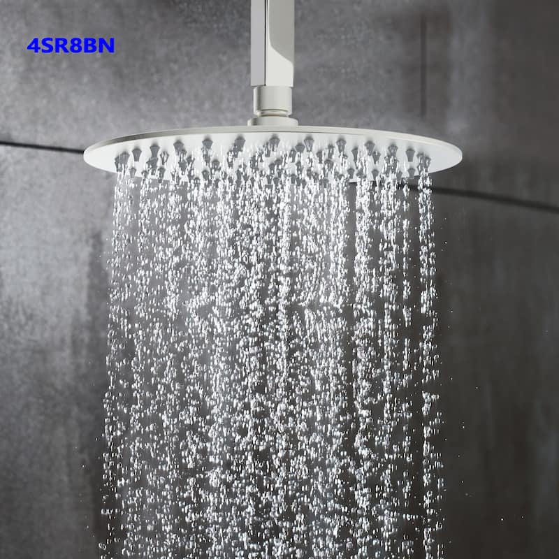 Topcraft Stainless Steel Round Rain Showerhead - 8*8
