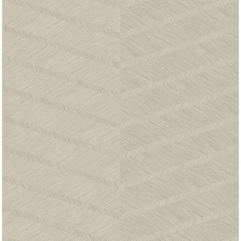 Scott Living Aspen Champagne Chevron Wallpaper