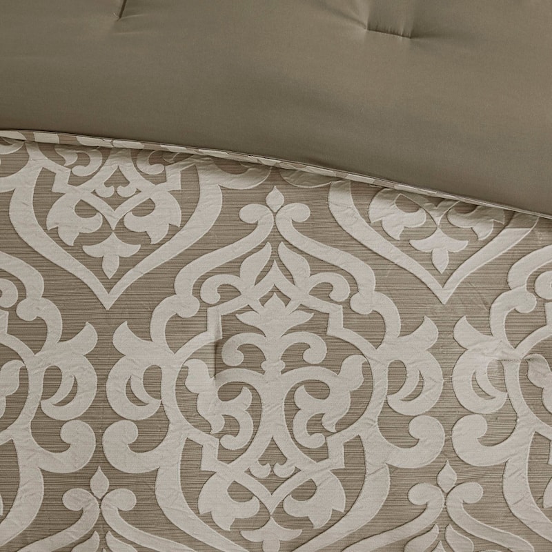 Madison Park Dillon 8 Piece Jacquard Comforter Set